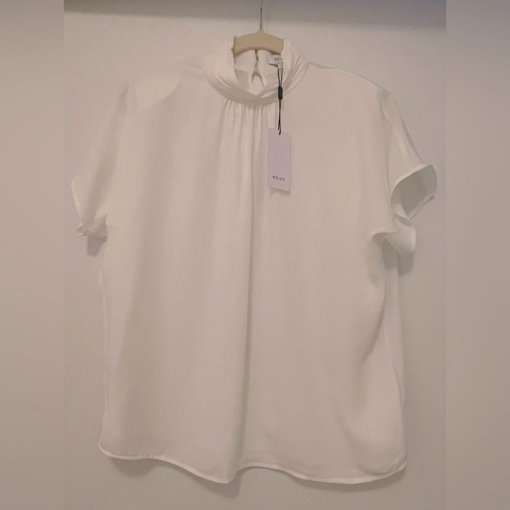 UNWORN Reiss silk top